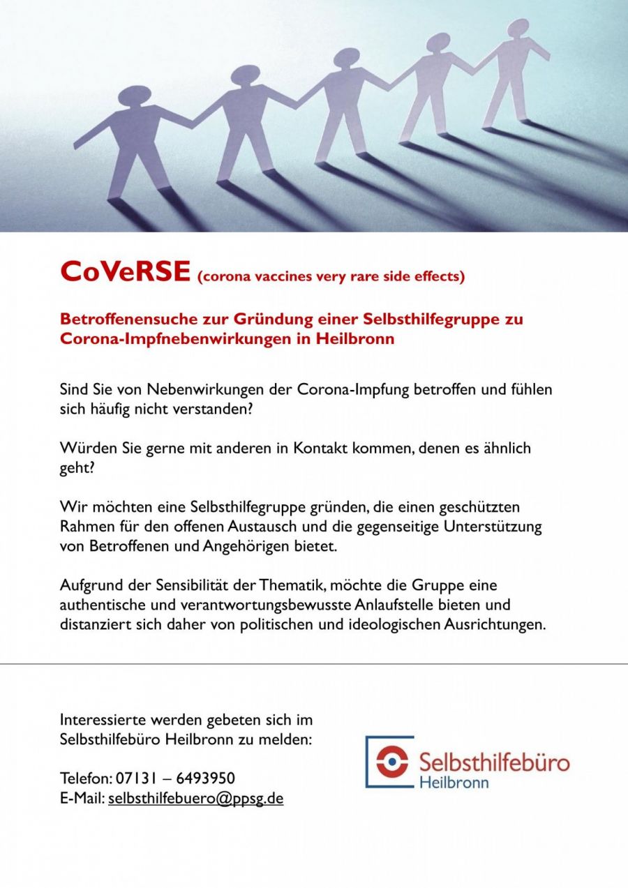 CoVerSe Gründungsflyer CoVerSe Gründungsflyer