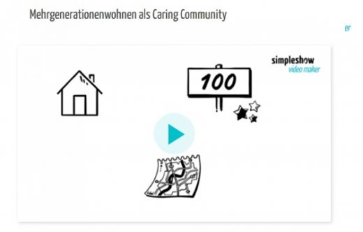 Screenshot simpleshow Caring Community Screenshot simpleshow Caring Community