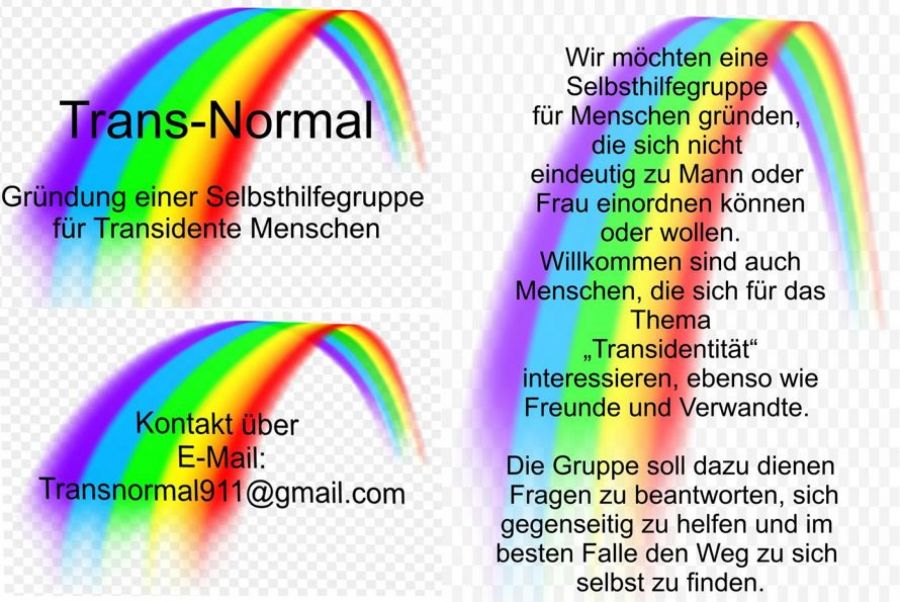 Flyer Neugründung Trans-Normal Flyer Neugründung Trans-Normal
