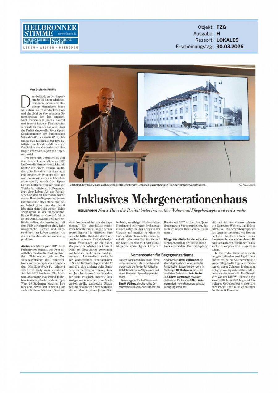 Inklusives Mehrgenerationenhaus Inklusives Mehrgenerationenhaus