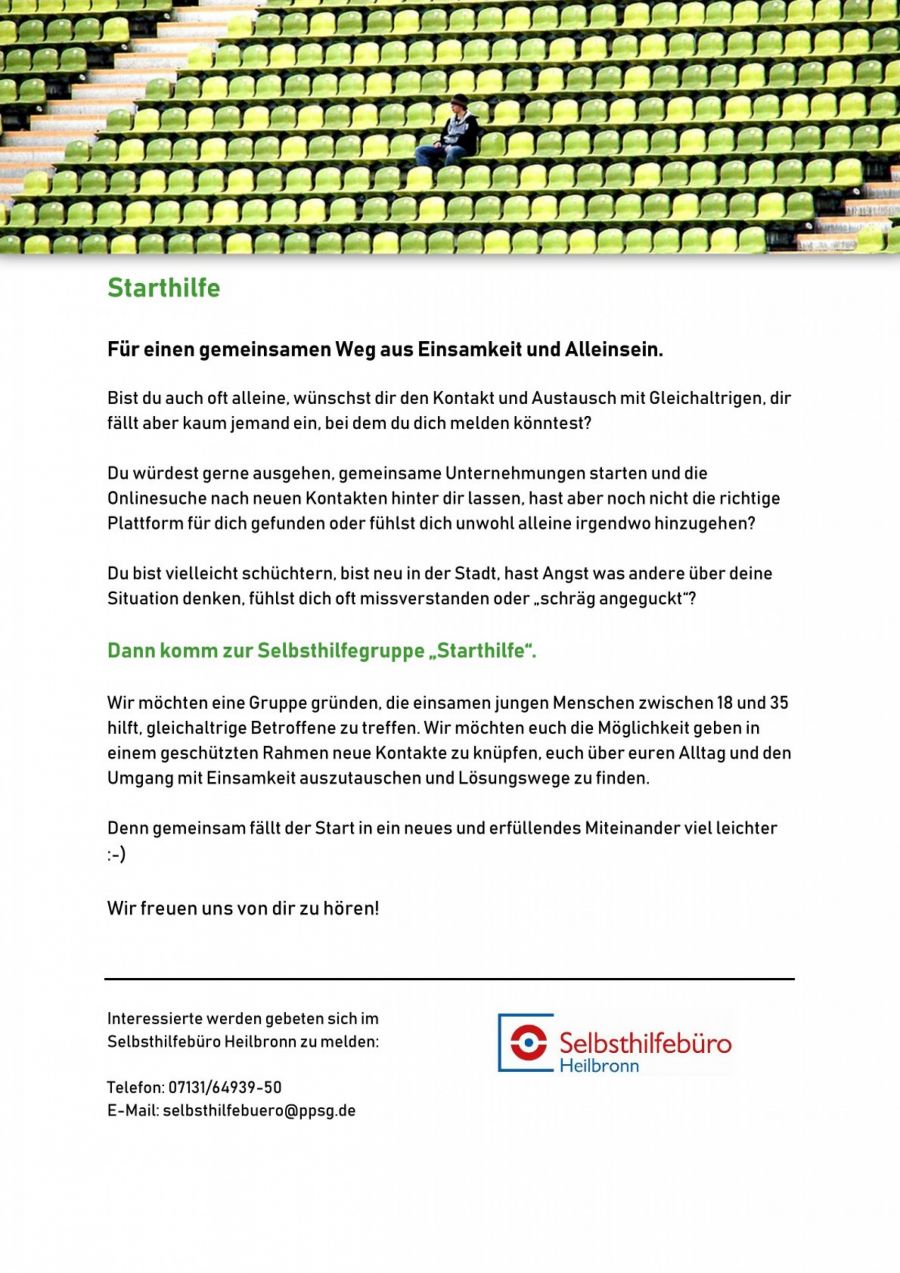 Flyer Starthilfe Flyer Starthilfe