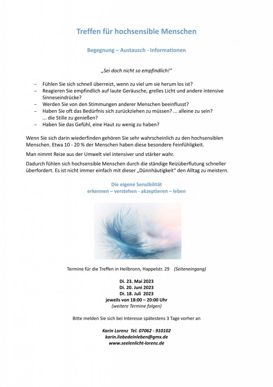 hochsensibilität hochsensibilität